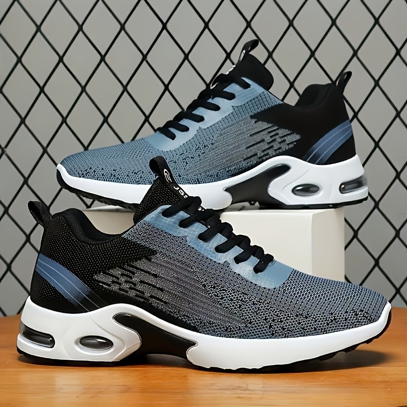 Shock Absorbing Gym Trainers - Zapatillas deportivas transpirables de malla tejida