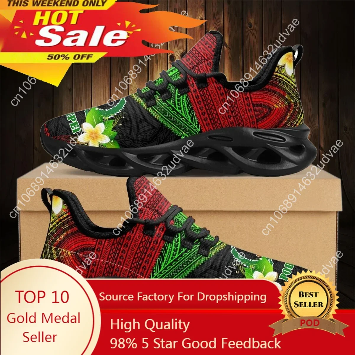Running Shoes - Zapatillas de malla transpirables para mujer