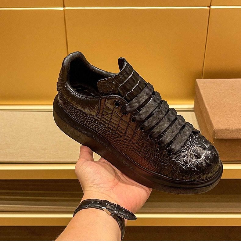 Breathable Mesh Athletic Shoes - 2025 zapatos transpirables negros con estampado