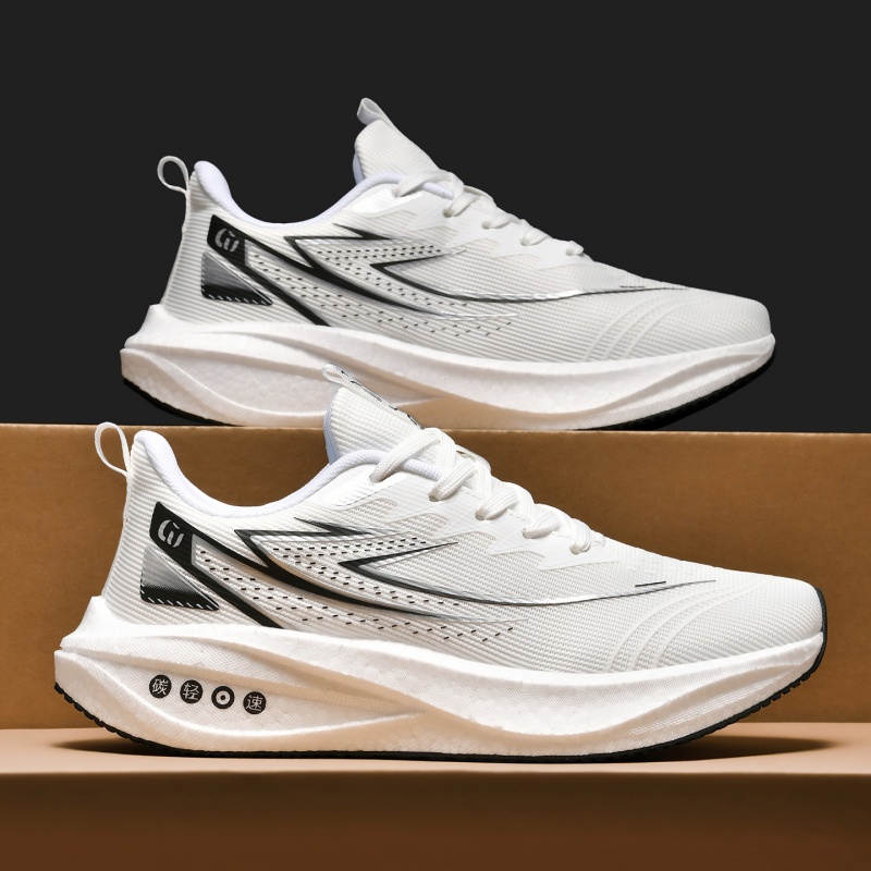 Breathable Mesh Athletic Shoes - Zapatillas para correr para mujer, estilo