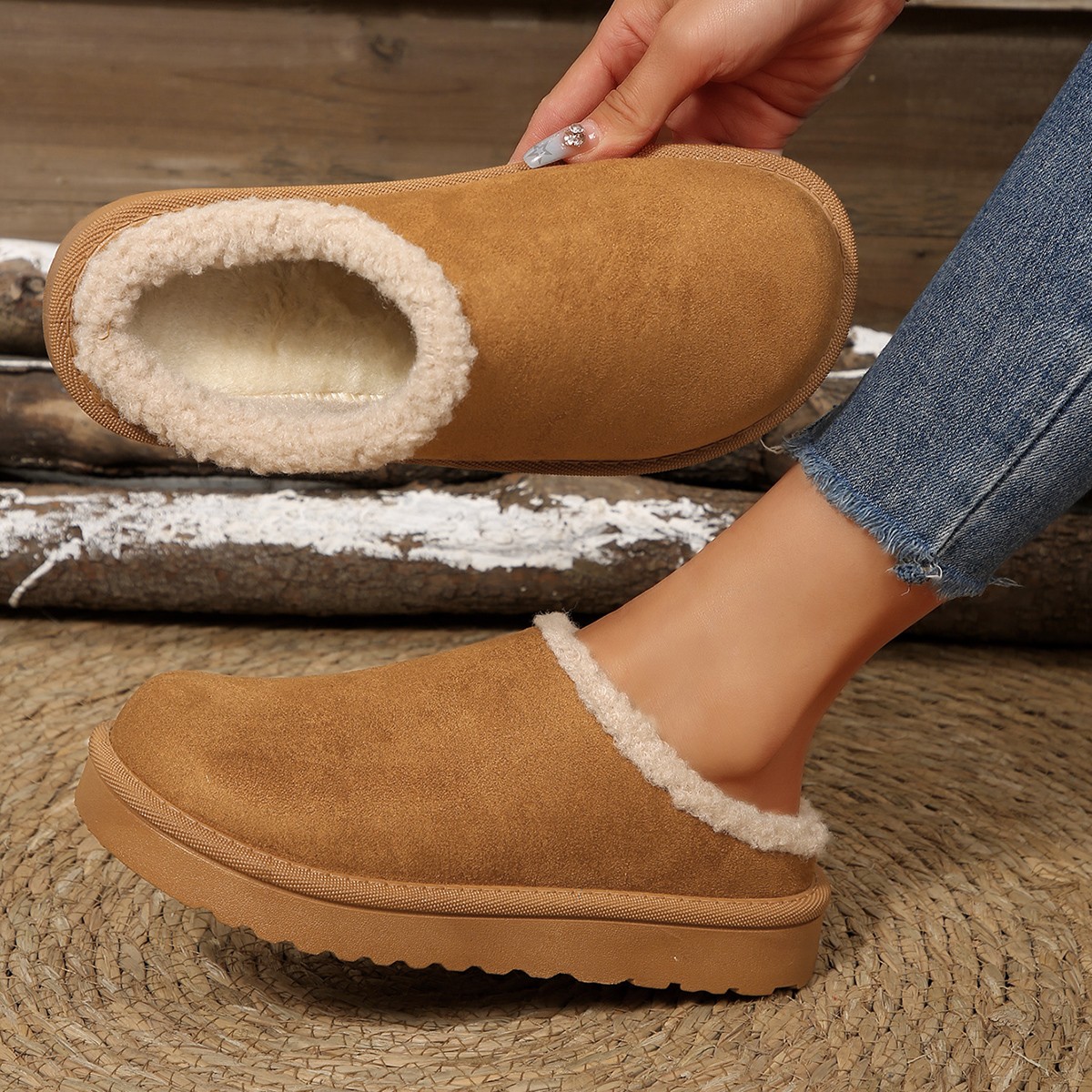Pantuflas de Moda para Mujer,  - Boots reseña y precio
