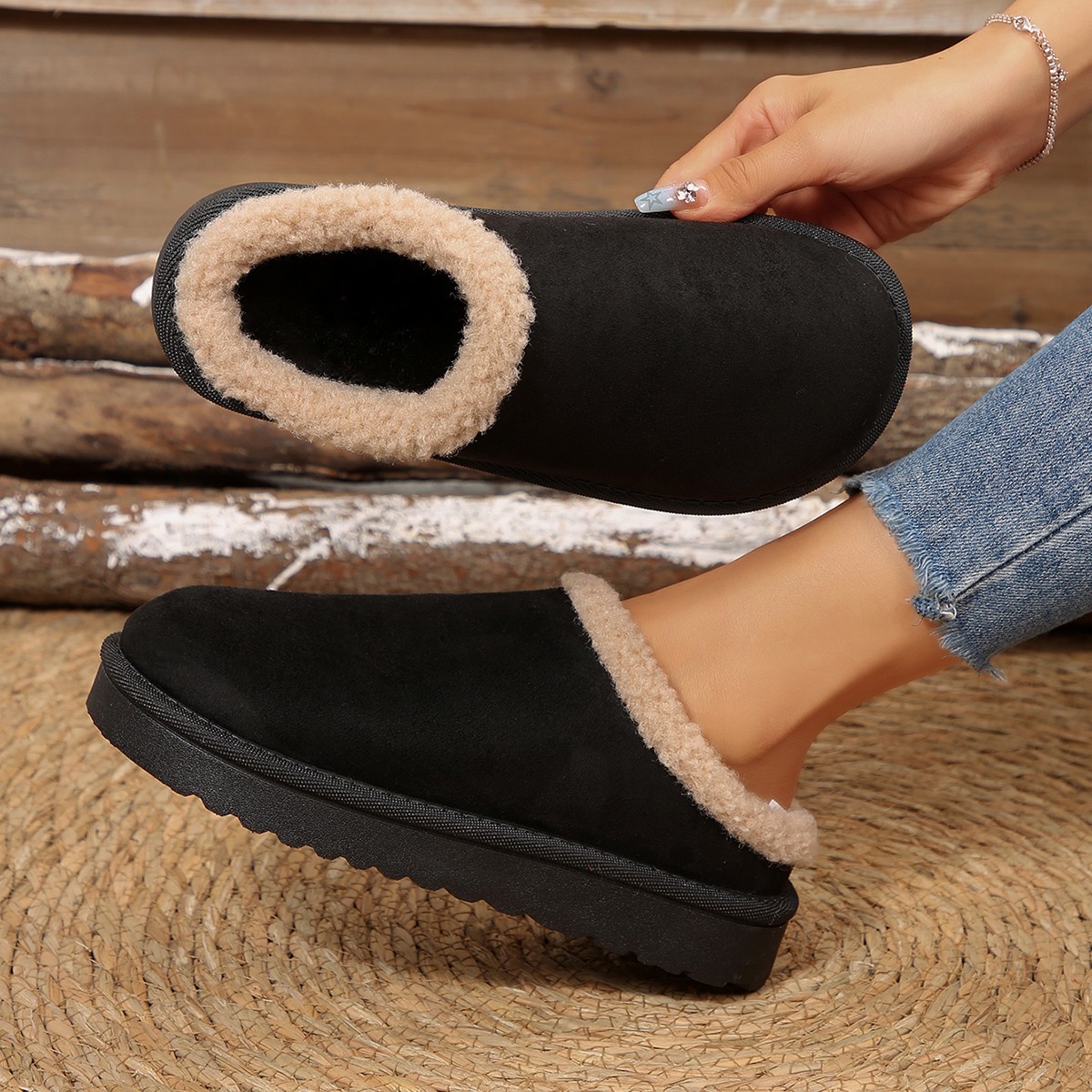 Pantuflas de Moda para Mujer,  - Boots reseña y precio