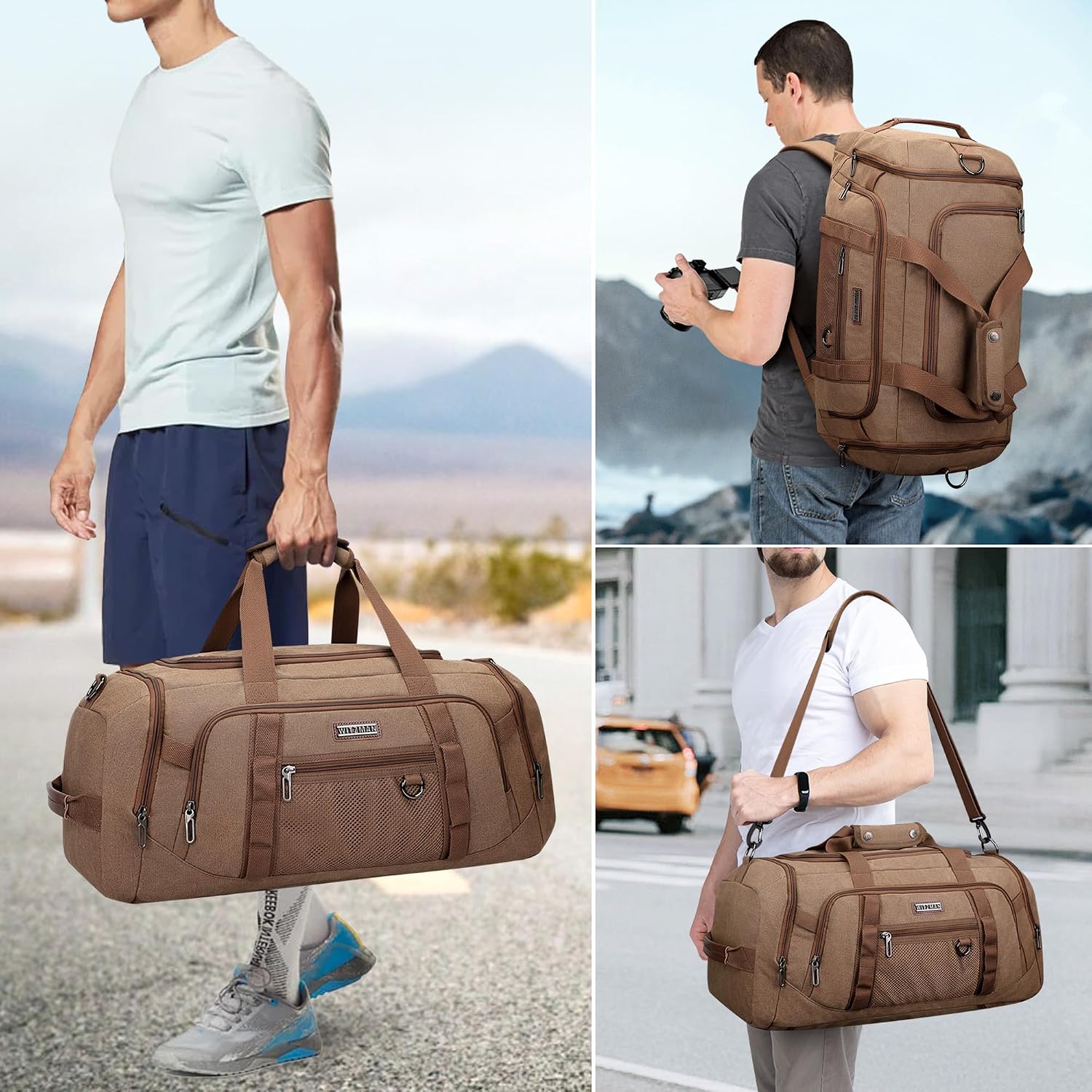Bolsa de Lona para Hombre 3 en - Men'S Shoes reseña y precio