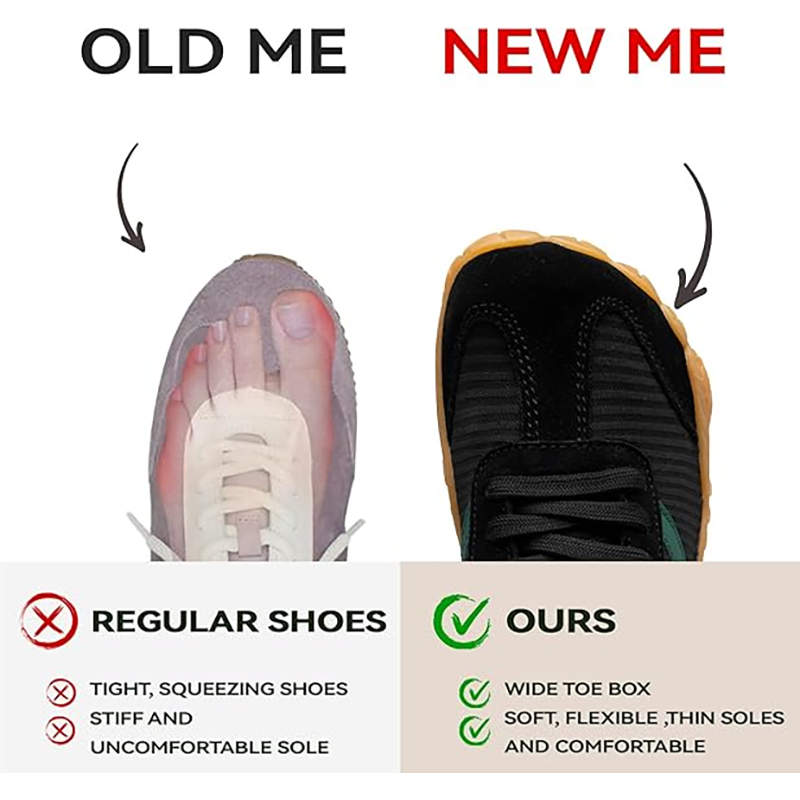 Zapatillas Minimalistas para C - Wide Toe Box Running Sneakers reseña y precio