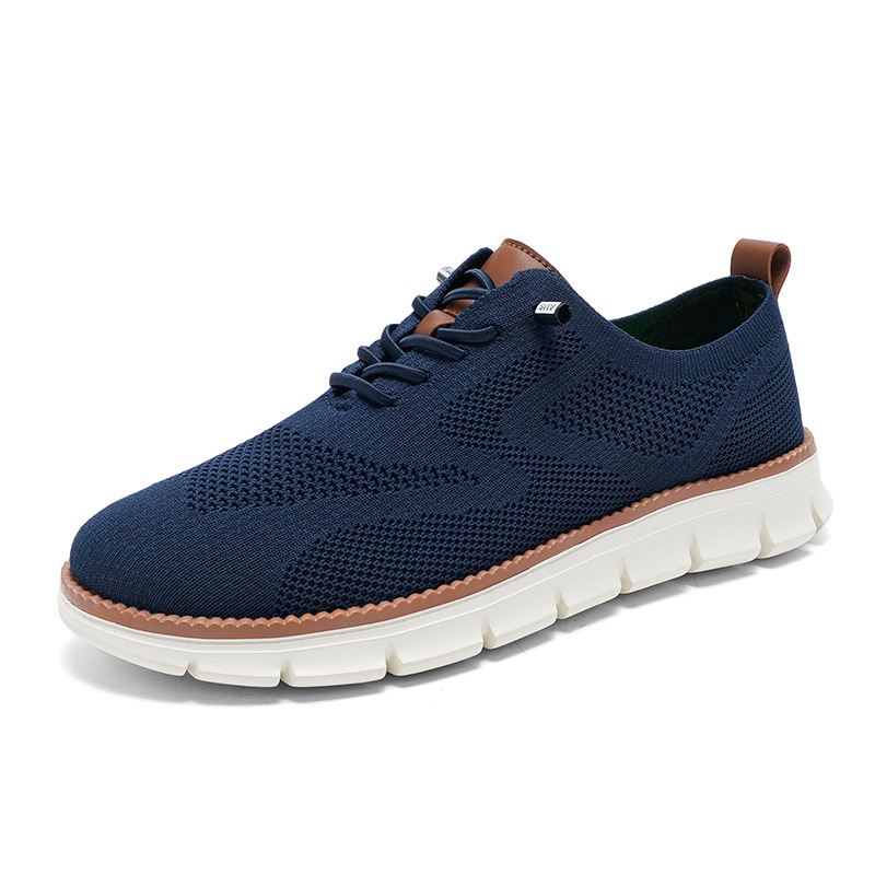 Nuevos Mocasines de Malla Tran - Knit Fabric Lace Up Sneakers reseña y precio