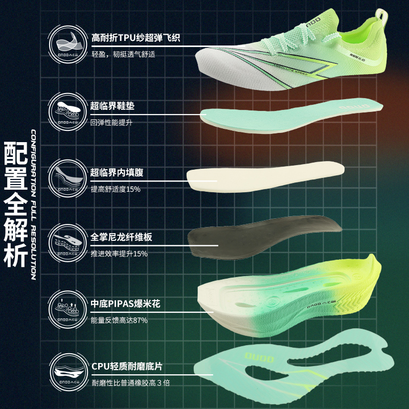 Zapatos deportivos con amortig - Carbon Plate Marathon Racing Shoes reseña y precio